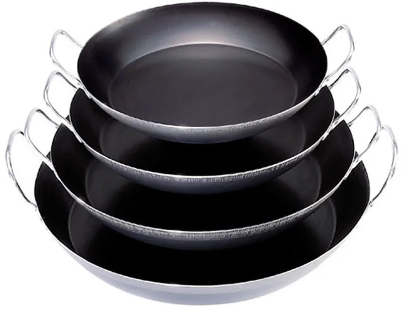 Paellapan Ø47cm - Buyer 001044 - Horeca & Professioneel de de Buyer en Noir – photo produit
