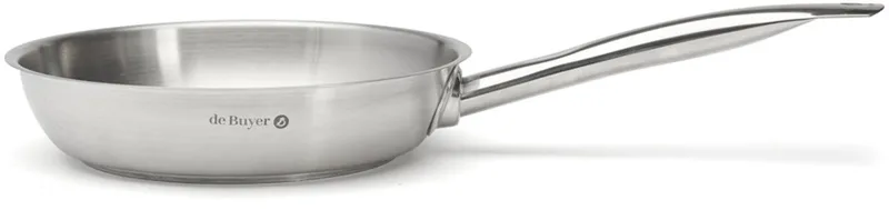 Prim'Appety Koekenpan 24 cm – Inductie Geschikt – Professionele Kwaliteit – Roestvrij Staal by de Buyer in Rvs – product photo 1 of 3