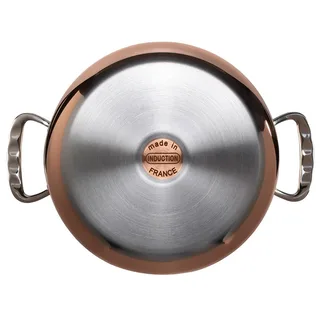 prima matera braadpan koper/rvs 20cm ind. by de Buyer in Copper – product photo 3 of 4