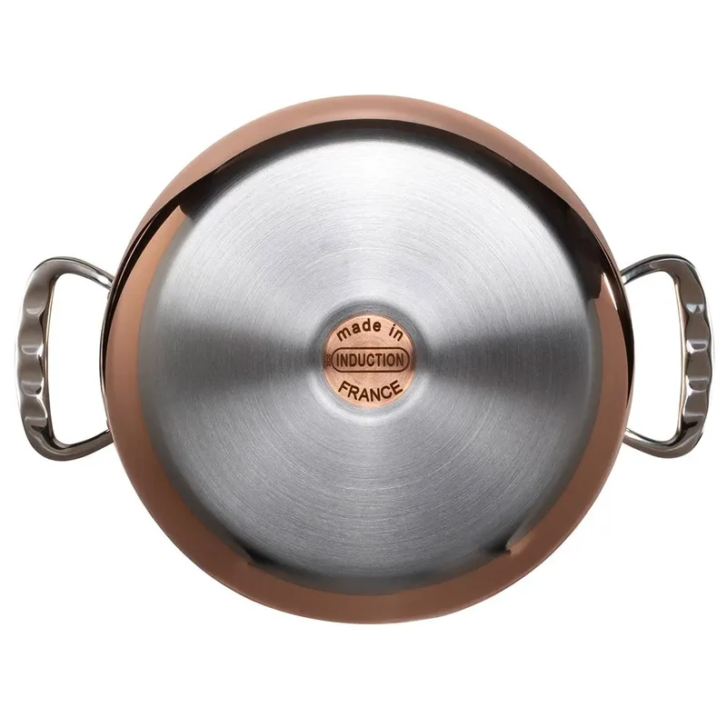 prima matera braadpan koper/rvs 20cm ind. by de Buyer in Copper – product photo 3 of 4