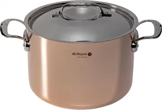 prima matera braadpan koper/rvs hoog 24cm ind. by de Buyer in Black – product photo 1 of 4