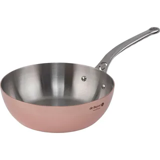 Prima Matera koperen sauteuse 24cm inductie by de Buyer in Pink – product photo 2 of 3