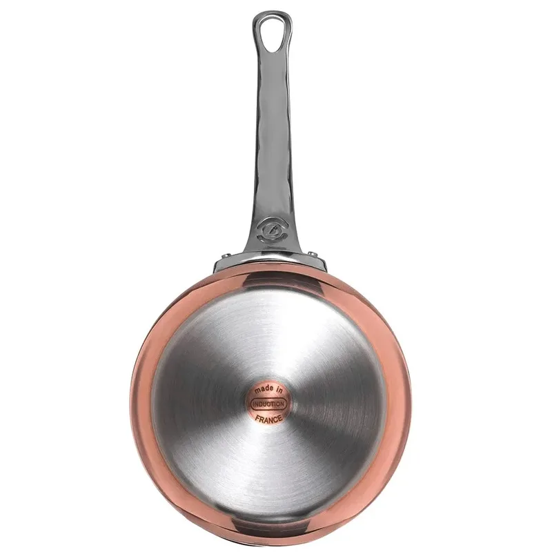prima matera sauteuse koper/rvs 16cm recht ind. von de Buyer in Schwarz – Produktfoto 3 von 4