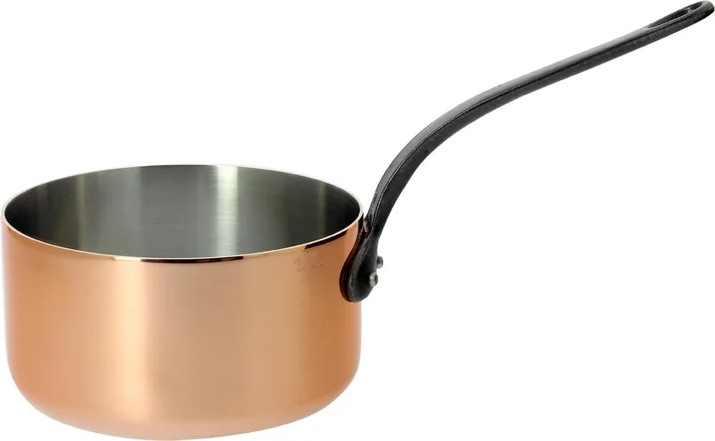 Prima Matera Steelpan, Gietijzeren Handvat - Ø 16cm - 90% Koper - 10% by de Buyer in Rvs – product photo