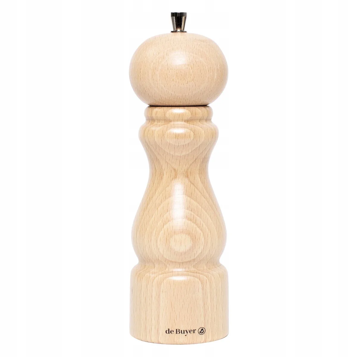 Rumba Pepermolen 20 cm - Natuurlijk Hout & Staal de de Buyer – photo produit