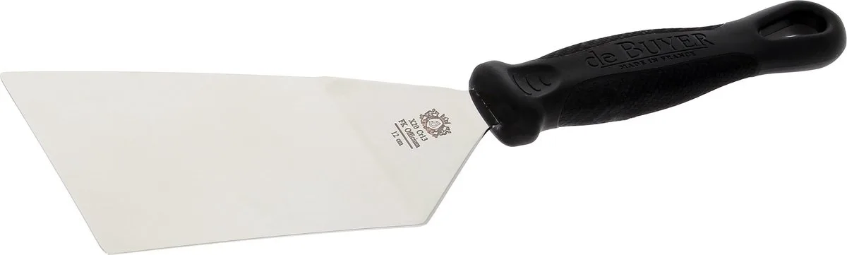 Spatel Gebogen FKOfficium - 30cm - Rvs by de Buyer in Roestvrijstaal – product photo
