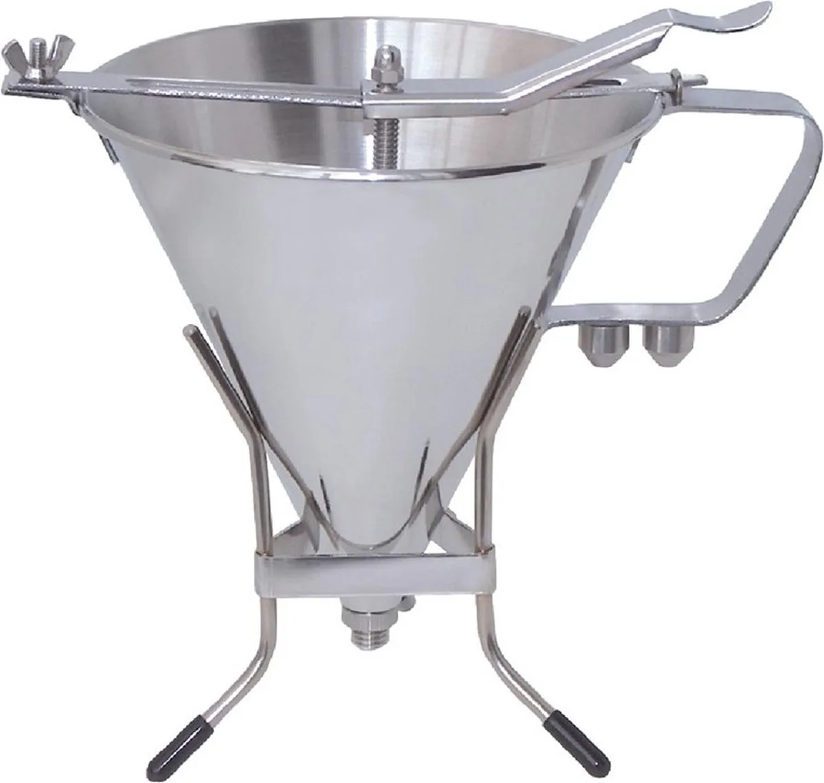 Trechter 1.5 liter - Per stuk von de Buyer in Schwarz – Produktfoto