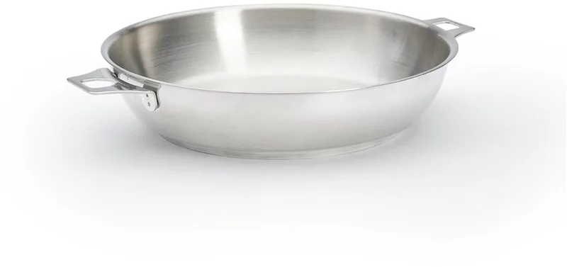 Twisty Roestvrij Staal Koekenpan 24 cm von de Buyer in Silber – Produktfoto