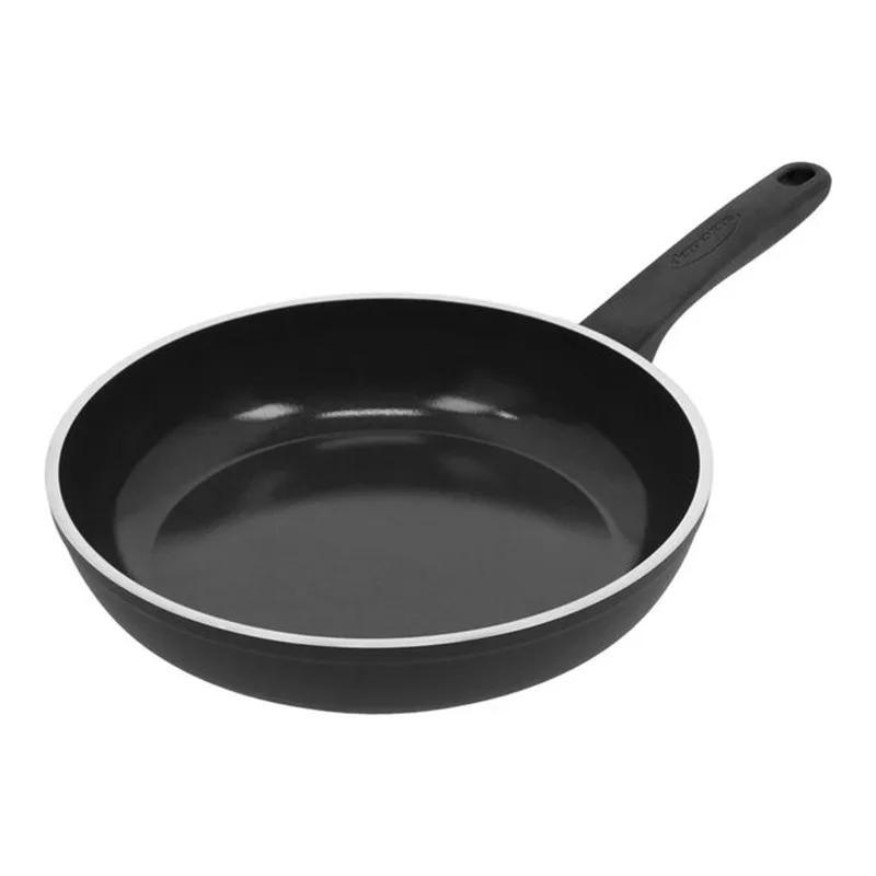 Alu Bistro 3 Ceraforce Koekenpan – 30 cm Bakpan Uit Aluminium – Non Stick Braadpan Geschikt Voor Alle Warmtebronnen Inclusief Inductie – Keramische Antikleeflaag – Duurzaam – Volledig PFAS – PFOA en PTFE Vrij de Demeyere en Noir – photo produit