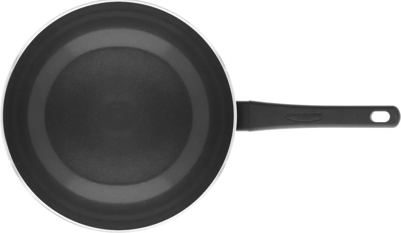 Alu Classico 3 wokpan – Inductie – Ceraforce keramische antikleeflaag – 28 cm – PTFE en PFAS vrij by Demeyere in Black – product photo