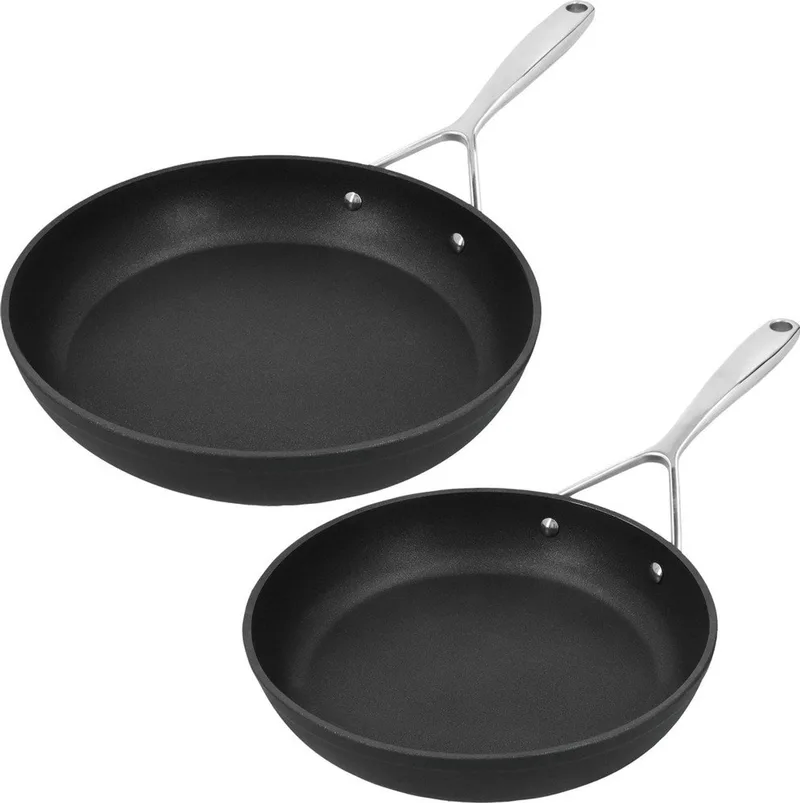 Alu Plus 3 Duraslide koekenpannenset 24 28 cm by Demeyere in Black – product photo