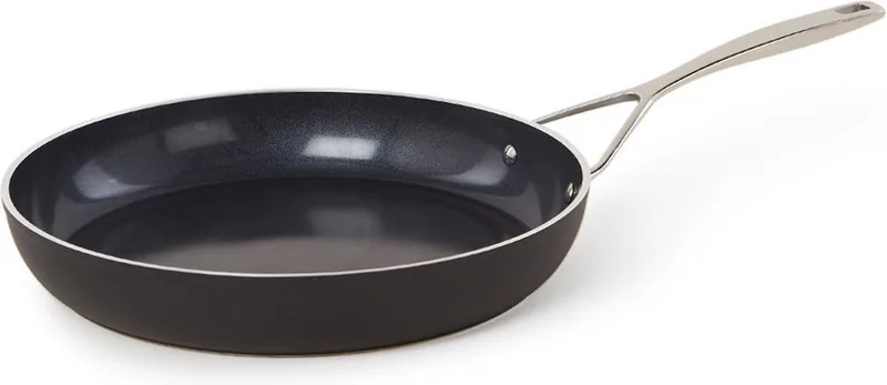 Alu Pro 5 Ceraforce koekenpan 30 cm - PFAS vrij de Demeyere en Noir – photo produit
