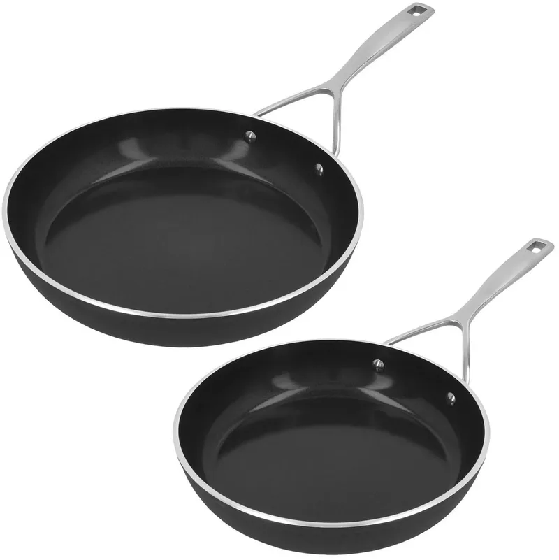 Alu Pro 5 Ceraforce Koekenpannenset 20cm + 24cm - PFAS vrij by Demeyere in Black – product photo