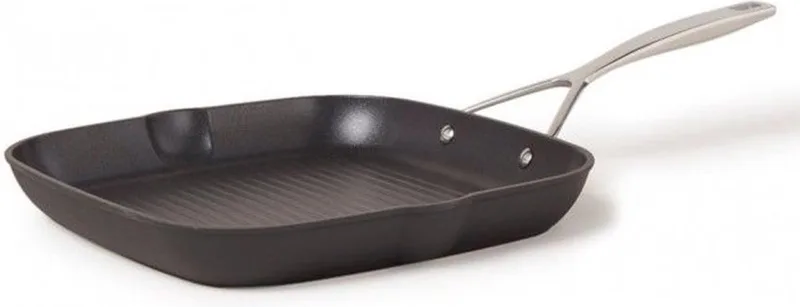 Alu Pro Grillpan - 28 x 28 cm von Demeyere in Silber – Produktfoto