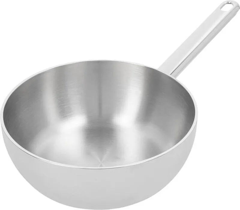 Apollo Conische Sauteuse 20cm + Duoklopper by Demeyere in Silver – product photo