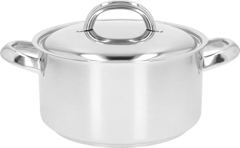 Athena 5 kookpot met deksel 18cm 2.2L by Demeyere in Silver – product photo