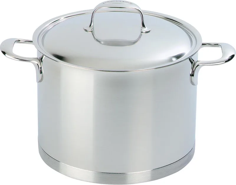 Atlantis Kookpan - Hoog - Ø20 cm - 5 l - RVS fra Demeyere i Sølv – produktbillede