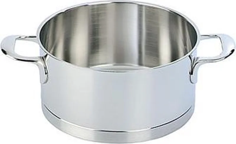 ATLANTIS KOOKPAN ZONDER DEKSEL 16 CM by Demeyere in Chrome – product photo