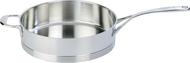 Atlantis Lage sauteuse - Zonder deksel - Ø 24 cm by Demeyere in Inox – product photo