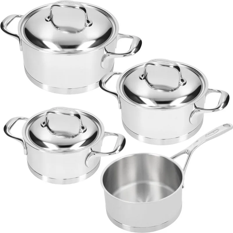Atlantis Pannenset - 4 delig - RVS by Demeyere in Silver – product photo