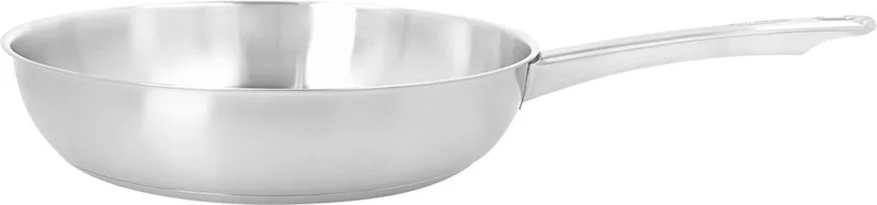 Bistro 3 RVS Koekenpan – 28 cm Bakpan Uit Roestvrij Staal – Braadpan Geschikt Voor Alle Warmtebronnen Inclusief Inductie – Duurzaam – Volledig PFAS – PFOA – en PTFE Vrij by Demeyere in Silver – product photo