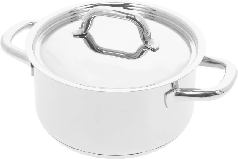 Classico 3 kookpan – Met deksel – Inductie – RVS – 18 cm – 2L de Demeyere en Inox – photo produit
