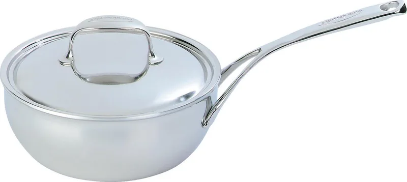 Demeyere 25922-41522 Atlantis 7 conische sauteuse met deksel 22cm de Demeyere en Inox – photo produit
