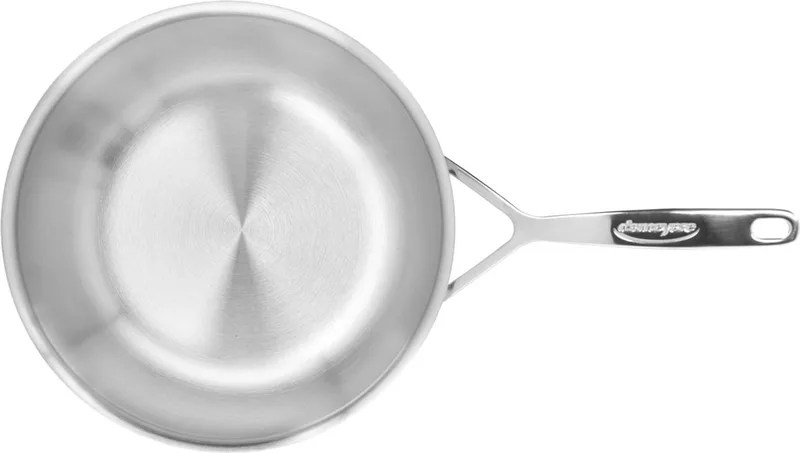 Demeyere 5-Plus RVS Conische Sauspan Met Deksel 24 cm - Roestvrijstalen Conische Sauteuse 3,25 L - Geschikt Voor Alle Warmtebronnen Inclusief Inductie - Duurzaam - Volledig PFAS- PFOA- en PTFE-vrij von Demeyere in Silber – Produktfoto