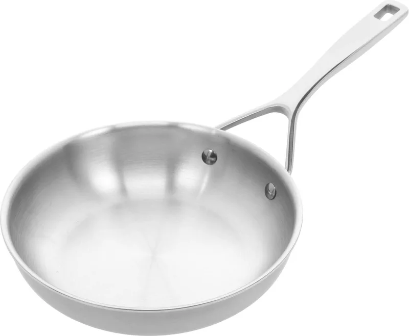 Essential 5 RVS Koekenpan – Koekenpan Inductie - 20 cm – PTFE-vrij de Demeyere en Argent – photo produit