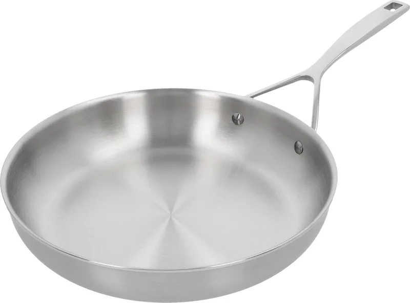 Essential 5 RVS Koekenpan – Koekenpan Inductie - 28 cm – PTFE-vrij van Demeyere in Zilver – productfoto