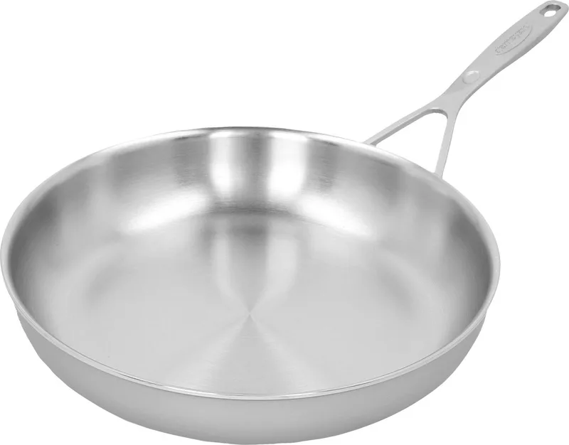 Industry 5 Koekenpan - 28cm - 5-laags RVS - Silvinox - Inductie von Demeyere in Silber – Produktfoto