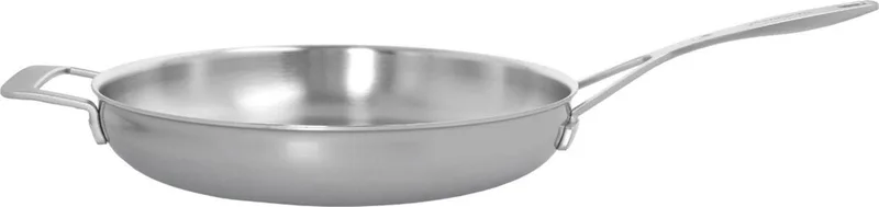 Industry 5 Koekenpan - 32cm - 5-laags RVS - Silvinox - Inductie von Demeyere in Silber – Produktfoto