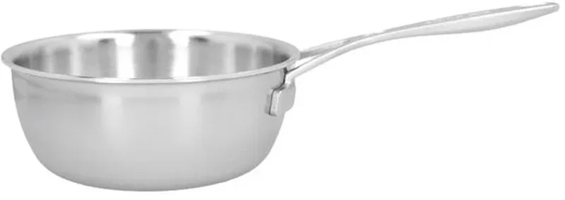 Industry 5 Steelpan/sauspan conisch - 18cm - 5-laags RVS - Silvinox de Demeyere en Argent – photo produit