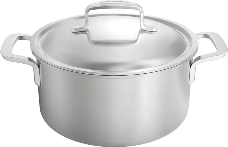 Intense Kookpan - Met Deksel - 24 cm by Demeyere in Silver – product photo