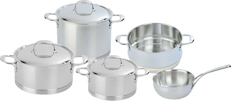 Promo Atlantis Pannenset - 5 delig von Demeyere in Rvs – Produktfoto