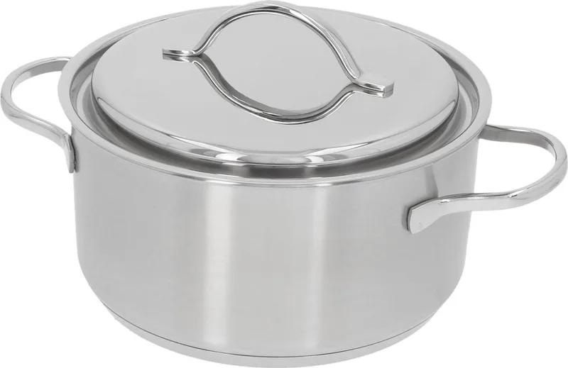Resto 3 Kookpan – Kookpan inductie – 18 cm – 2L Inhoud - Deksel Inbegrepen by Demeyere in Rvs – product photo