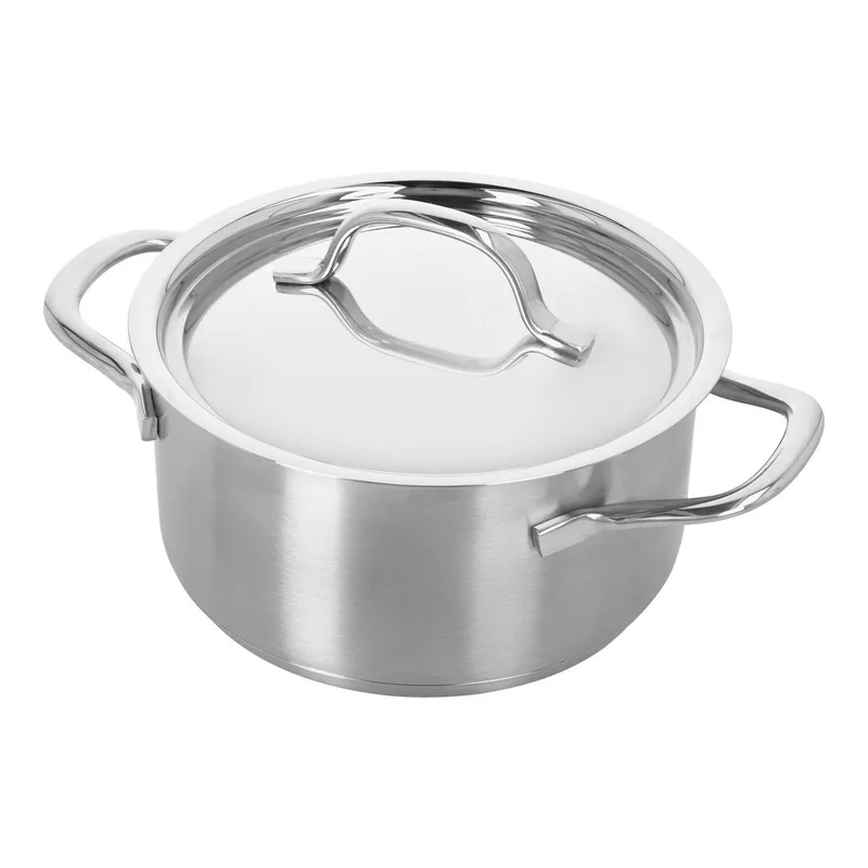 Resto 3 Kookpan - Kookpot met Deksel - Ø 16cm - 1,5L de Demeyere en Argent – photo produit