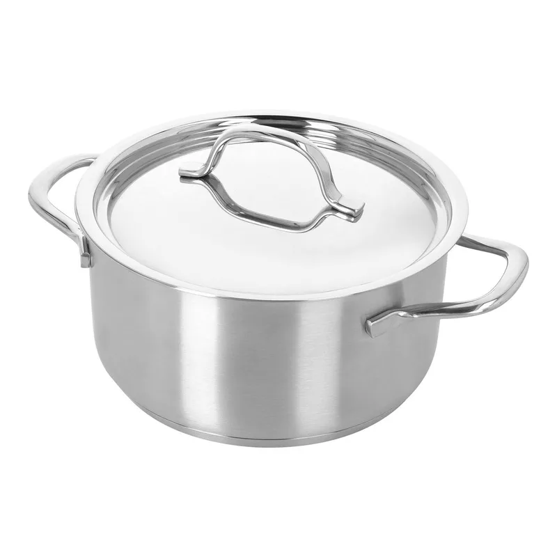Resto 3 Kookpan - Kookpot met Deksel - Ø 18cm - 2L von Demeyere in Silber – Produktfoto