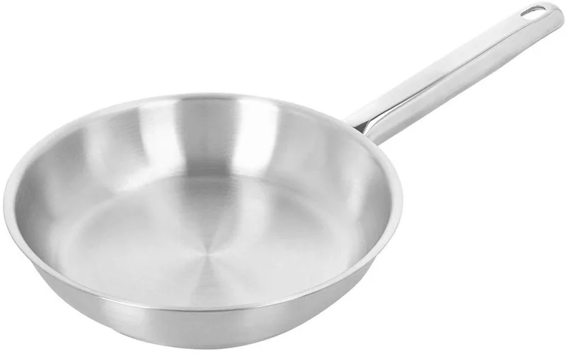 Restoline 3 RVS koekenpan – Koekenpan Inductie - 20 cm – PTFE-vrij de Demeyere en Chrome – photo produit