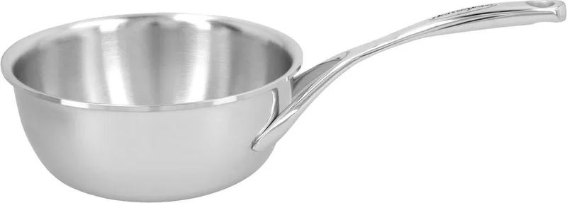 Sauspan / Conische Sauteuse Atlantis 7 - ø 18 cm / 1.5 liter by Demeyere in Silver – product photo