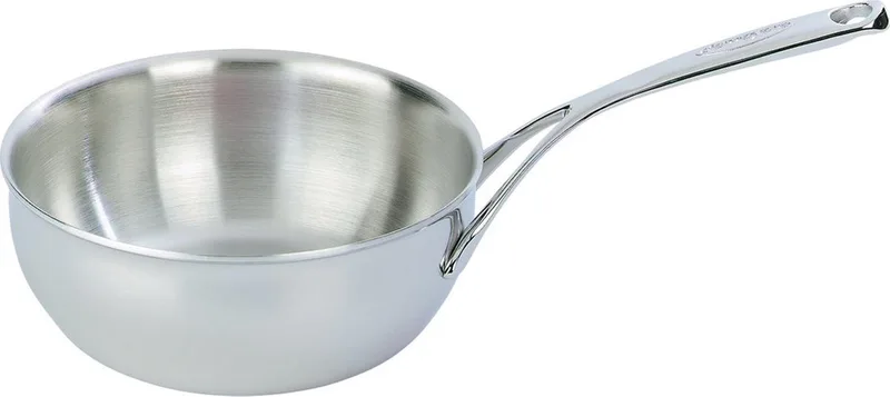 Sauspan / Conische Sauteuse Atlantis 7 - ø 24 cm / 3.25 liter by Demeyere in Silver – product photo