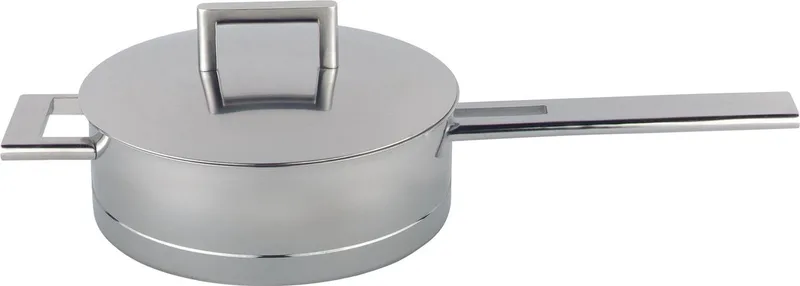 Sauteerpan John Pawson Sauteuse met deksel 28cm by Demeyere in Inox – product photo