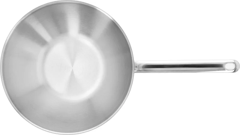 Senses 5 wokpan - RVS - Inductie - 26 cm – PTFE en PFAS Vrij de Demeyere en Argent – photo produit