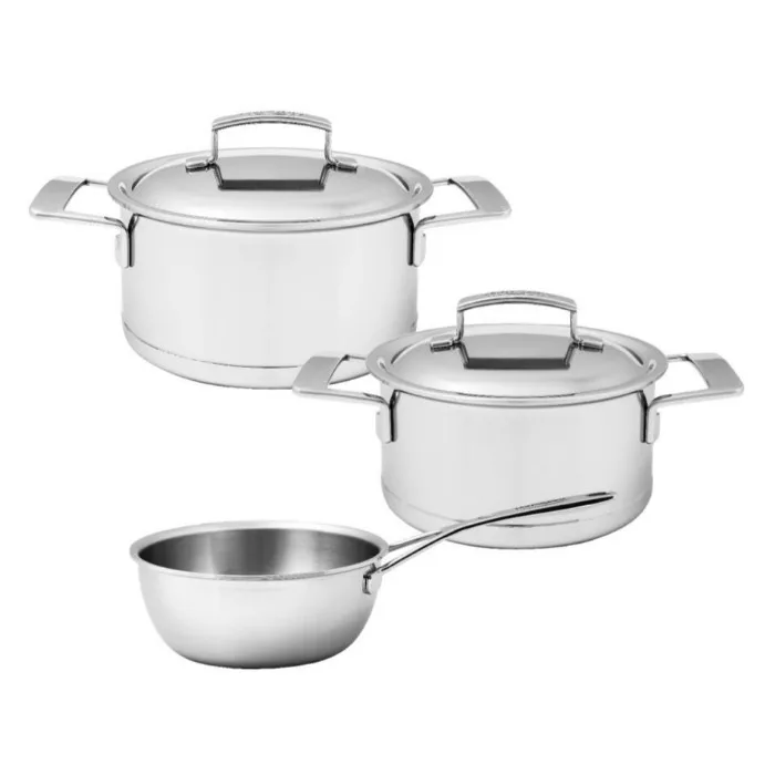 Silver 7 - Pannenset 3-delig van Demeyere – productfoto