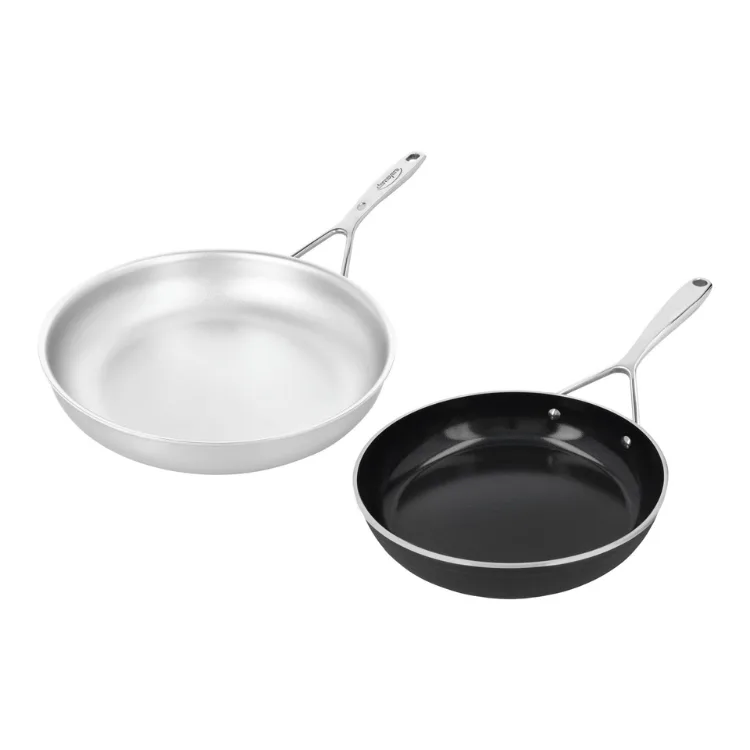 Silverline 7 - Koekenpan 28cm Nanotouch + gratis Alu Pro 3 Ceraforce 24cm twv 79 de Demeyere – photo produit