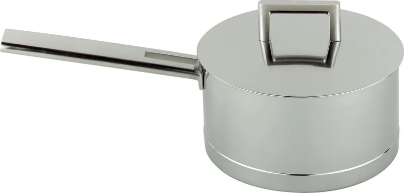Steelpan John Pawson Steelpan met deksel 20cm by Demeyere in Inox – product photo
