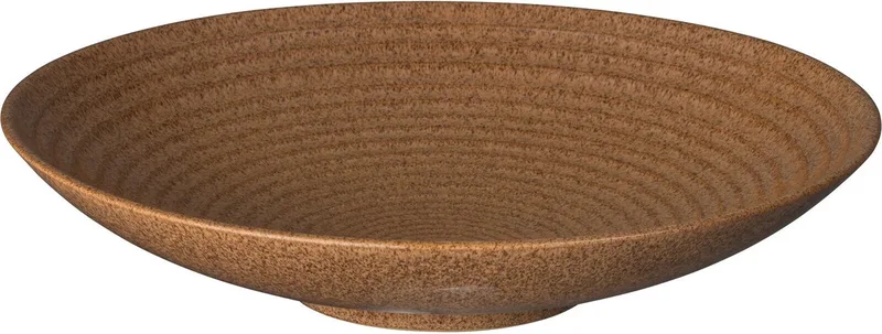 Chestnut Kom Geribbeld Medium van Denby in Studio Craft – productfoto