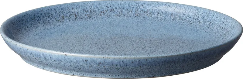 Flint Coupe Dinerbord ø 26 cm - Bord by Denby in Studio Blue – product photo