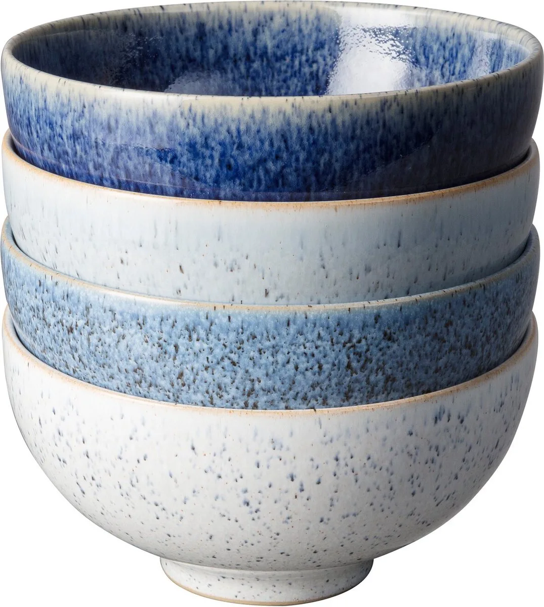 Rijstkom Set van 4 480 ml van Denby in Studio Blue – productfoto