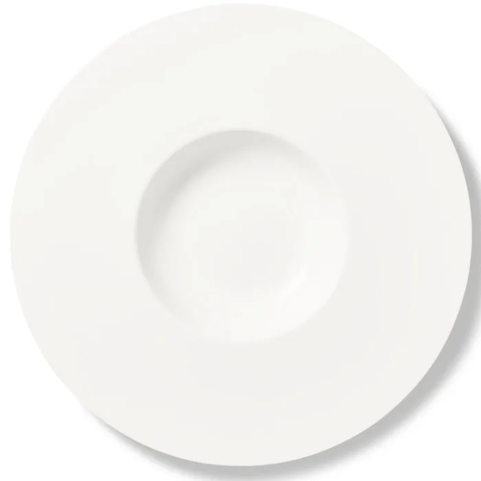White Pure - Diep Bord brede rand 30cm 0,30L by Dibbern – product photo